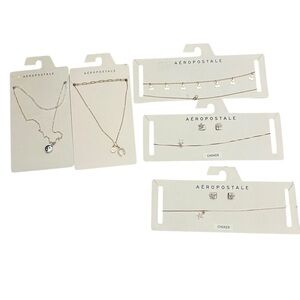 2/$30 Multiple NWT Aeropostale Gold and Silver Charm Necklace